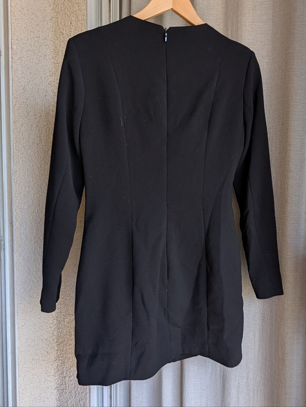 House of CB Black Long Sleeve Mini Dress - Picture 3 of 8